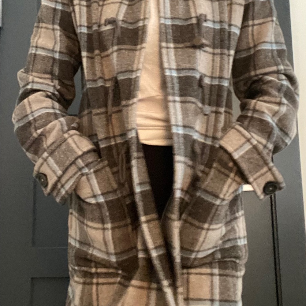 Gap Plaid Coat
